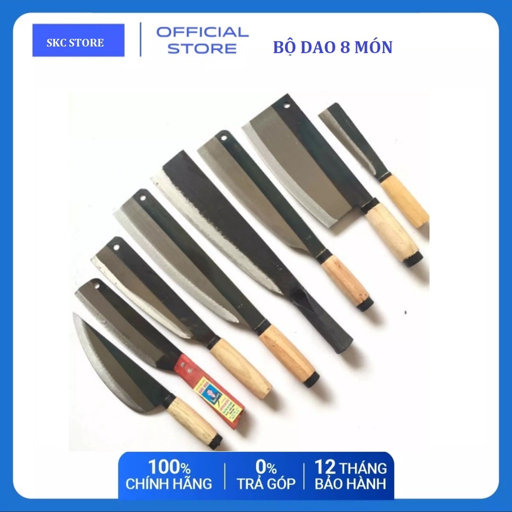 Bộ dao 8 món cao cấp nhà bếp CBS001