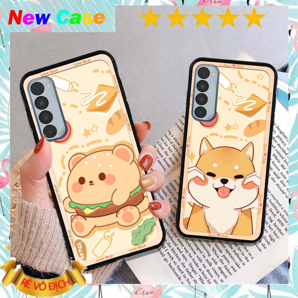 Ốp lưng Oppo Reno4 / Reno4 Pro / Reno 4 in hình họa tiết động vật cute đáng yêu