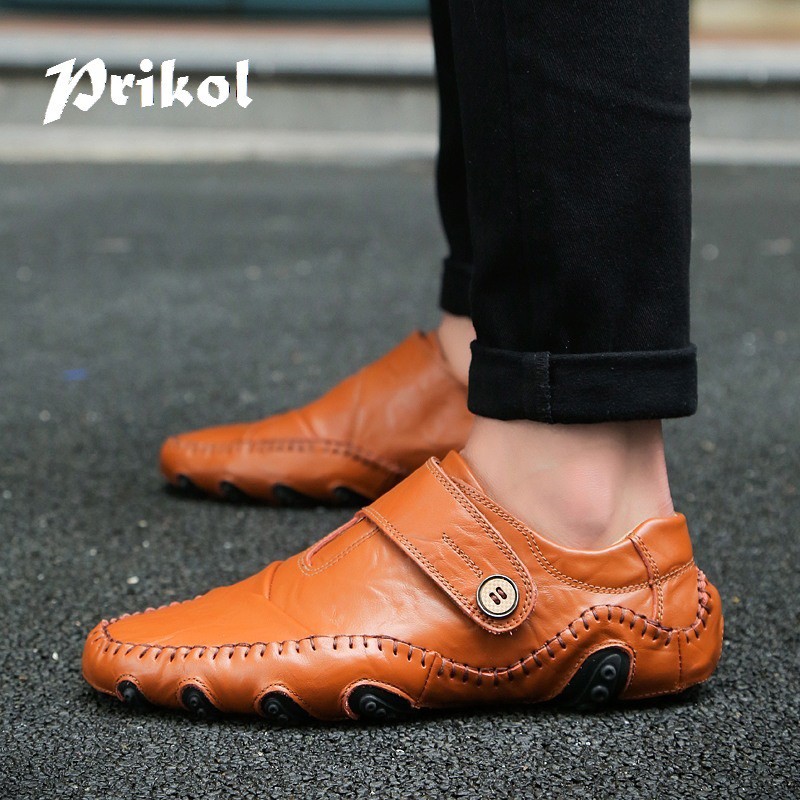 Men's luxury cowhide loafers