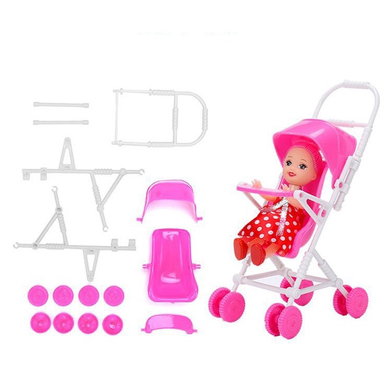 Set 3 Món Đồ Chơi Gồm 12 Món Dành Cho Búp Bê Barbie 98 Món Dễ Thương