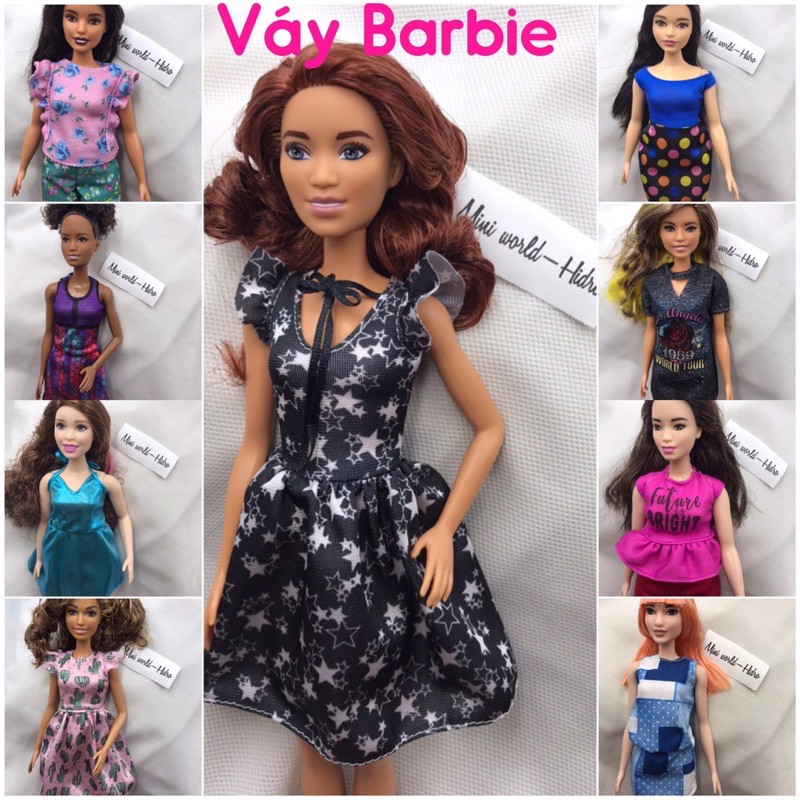 Váy búp bê Barbie chính hãng hàng mới [chỉ có váy không kèm búp bê]