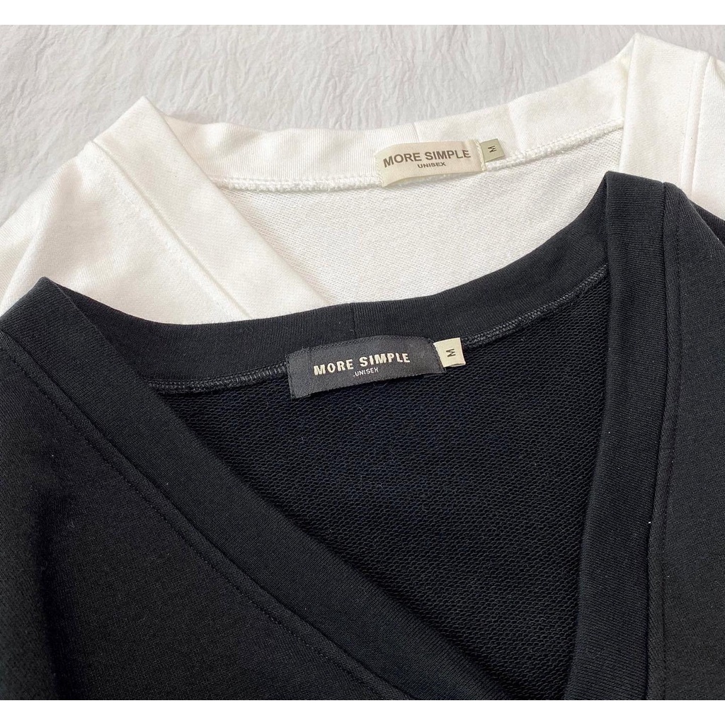 Áo Khoác Cardigan LIBE Form Rộng màu ĐEN/TRẮNG form Nam Nữ Unisex Vải Nỉ Chân Cua Dày Dặn