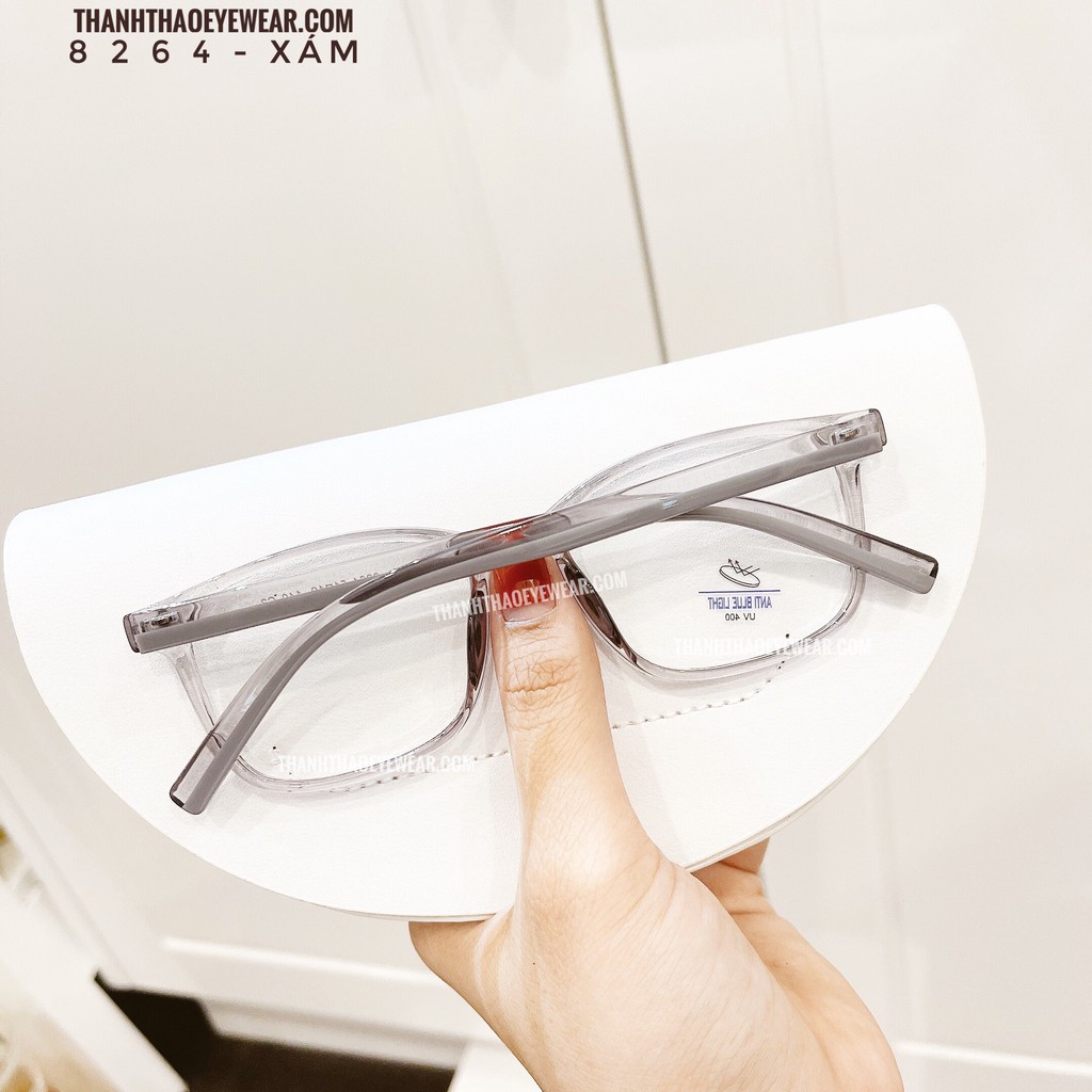 [HÀNG LOẠI 1] Gọng Kính Cận Vuông Dẻo Dáng Mảnh 8264 Nhiều Màu Nam Nữ - ThanhThao Eyewear | BigBuy360 - bigbuy360.vn