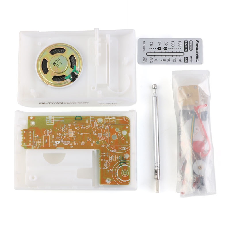 Bộ Lắp Ráp Radio CF210SP AM/FM DIY Cho Học Sinh