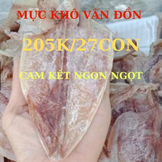 [BẰNG 4 NGÓN TAY ] 205/27 Kon Mực câu khô, Bao Ngon Ngọt.