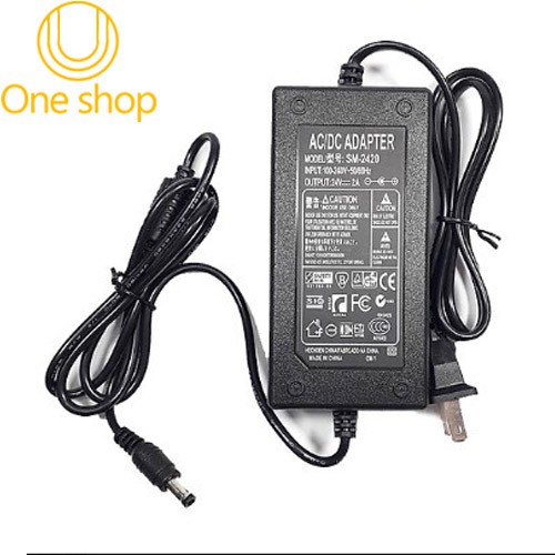 Nguồn Adapter 24V 2A 5.5*2.1 (BH 06 Tháng)