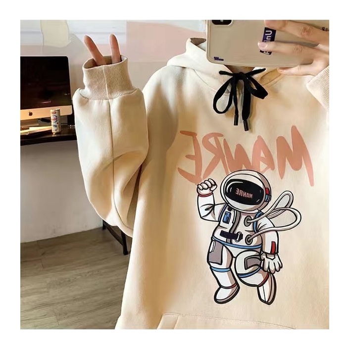 Áo Hoodie nam nữ unisex  , Áo nỉ bông có mũ có túi bụng dày dặn phom rộng  in hình 5D cực chất phong cách ulzzang | BigBuy360 - bigbuy360.vn