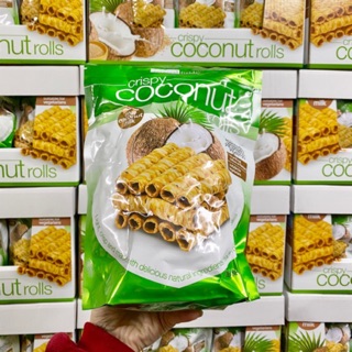 Bánh ống dừa Crispy Coconut Rolls 285g Úc