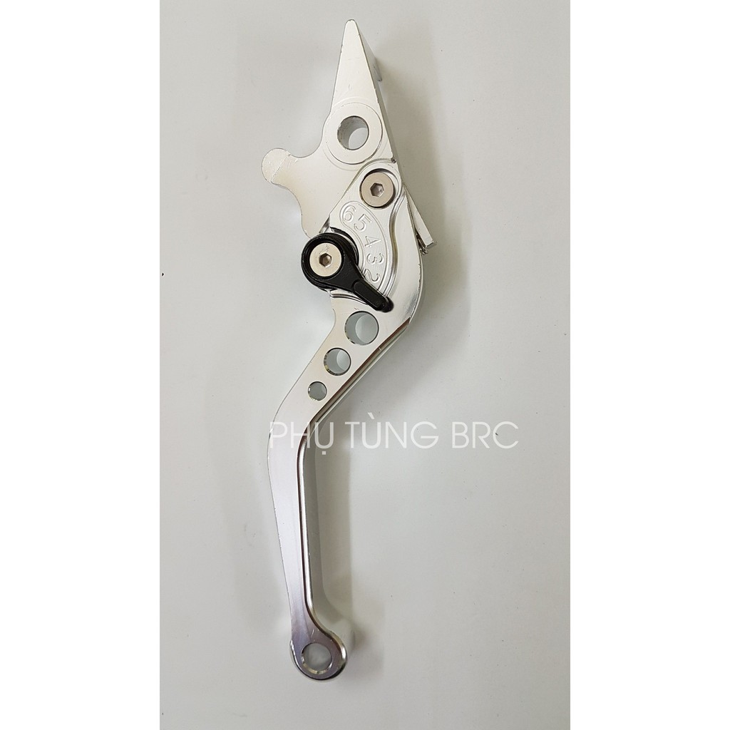 Tay thắng kiểu nhôm màu cho xe số bánh đĩa