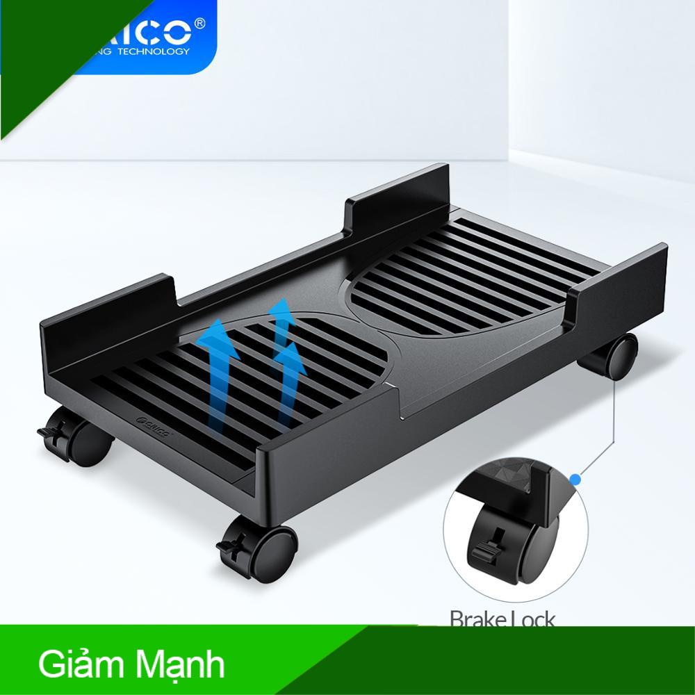 (Giảm Mạnh) Chân Đỡ Thùng CPU Đứng ORICO CPB Có Bánh Xe Và Lỗ Tản Nhiệt Chống Thấm Nước