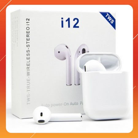[QUÀ TẶNG LÀ GÓI XẢ VẢI KHÁCH HÀNG NHÉ] Tai nghe bluetooth không dây Inpods i12 TWS