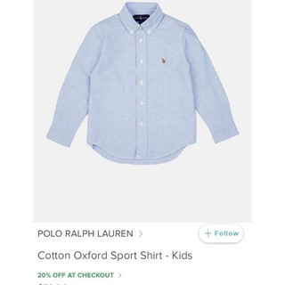 Phong Cách và Đẳng Cấp - Sơ Mi Dài Tay Hàng Hiệu Polo Ralph Lauren Cho Bé Trai!