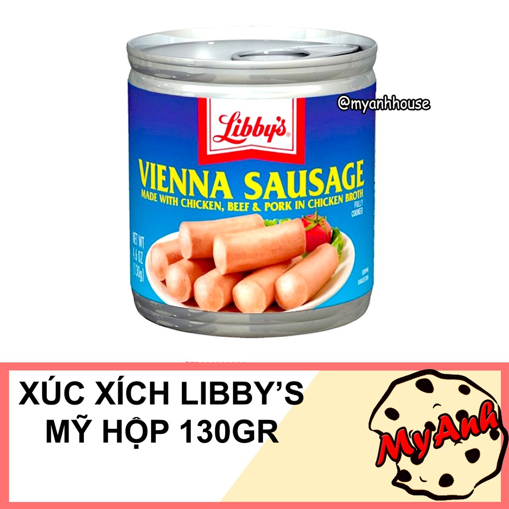 XÚC XÍCH LIBBY MỸ HỘP 130GR