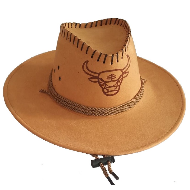 Mũ Cao Bồi Chống Gió Vành Rộng Thời Trang Dành Cho Nam Và Nữ