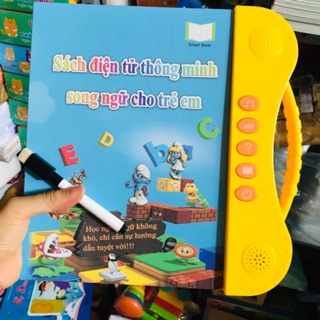 Bộ song ngữ việt anh và 8 tô màu