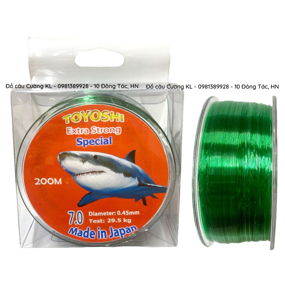 Cước cá mập Toyoshi Extra Strong Special 200m và 500m