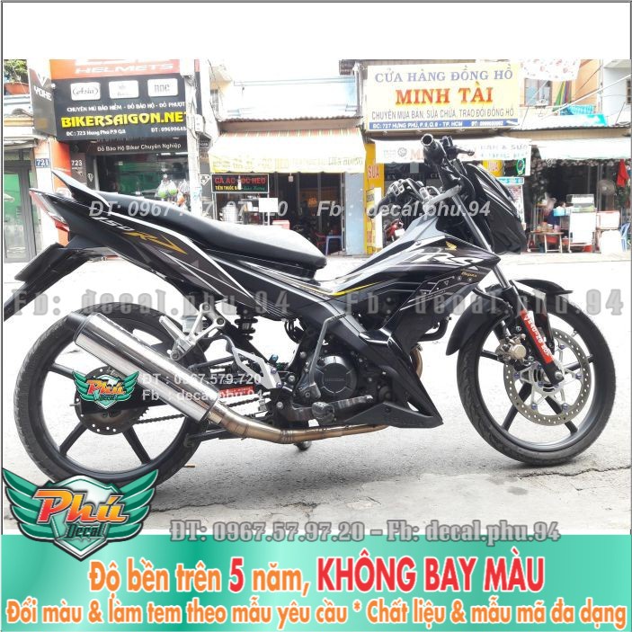 Tem rời Sonic đen nhám Rs (H) -1