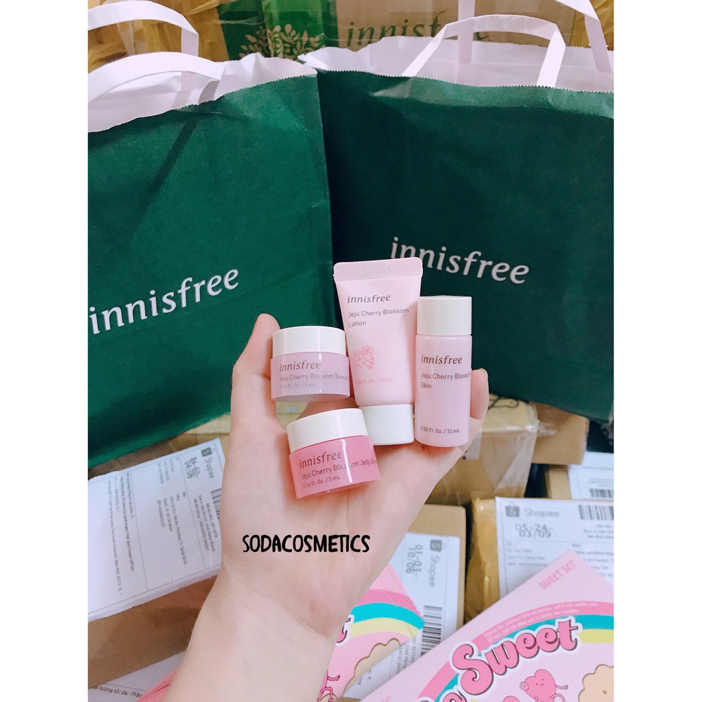 SET DƯỠNG DA INNISFREE SET SO SWEET