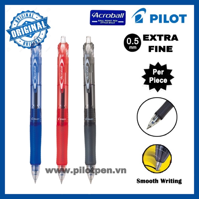 BÚT BI PILOT ACROBALL 0.5mm/ 0.7mm