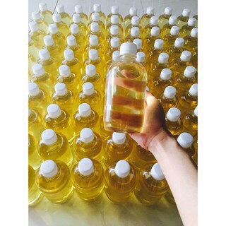 1 lít dầu dừa 2 chai nấu thủ công nguyên chất thơm lừng