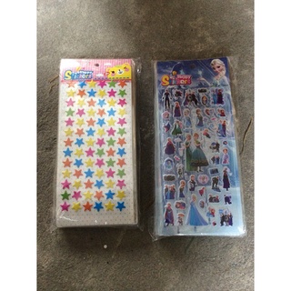 sticker,hình dán trang trí nhiều hình đủ size lựa chọn (1 tập )