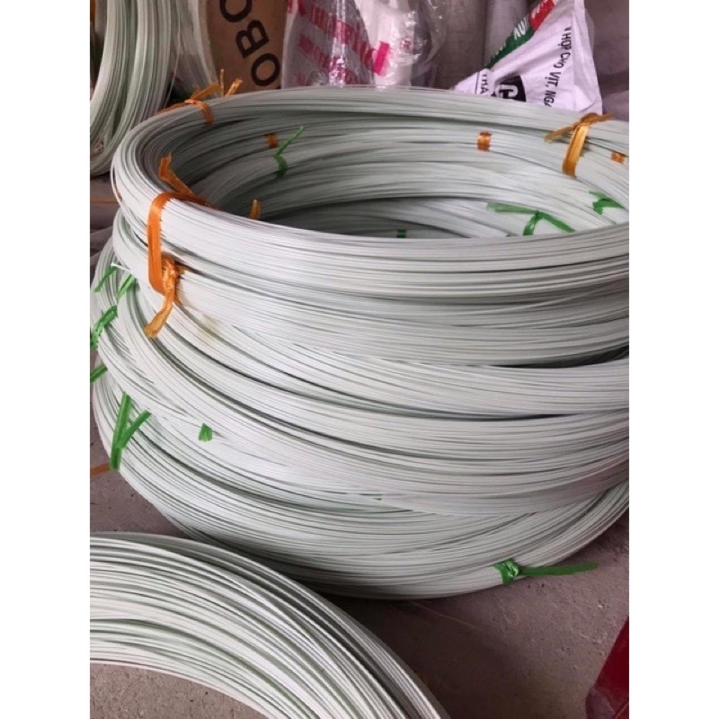 Nan cáp quang làm lồng chim các loại chất liệu bền đẹp màu sáng hàng loại 1 (1kg)