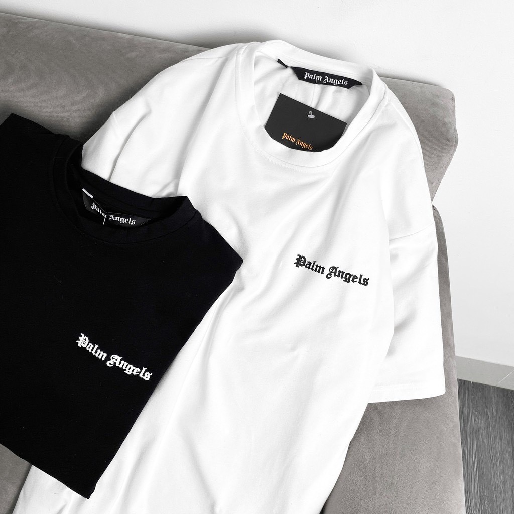 Áo thun tay lỡ Palm Angles in ngực , Áo phông cộc tay basic unisex, Samyy_vn