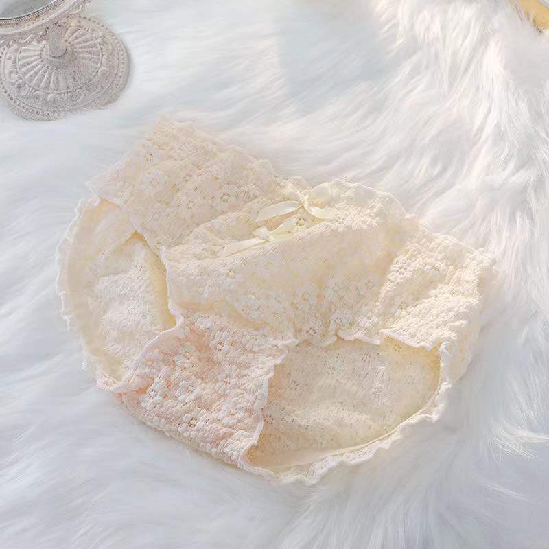 Quần Lót Cotton Tinh Khiết Kháng Khuẩn Thoải Mái Họa Tiết Hoa Nhật Bản Mới 2022