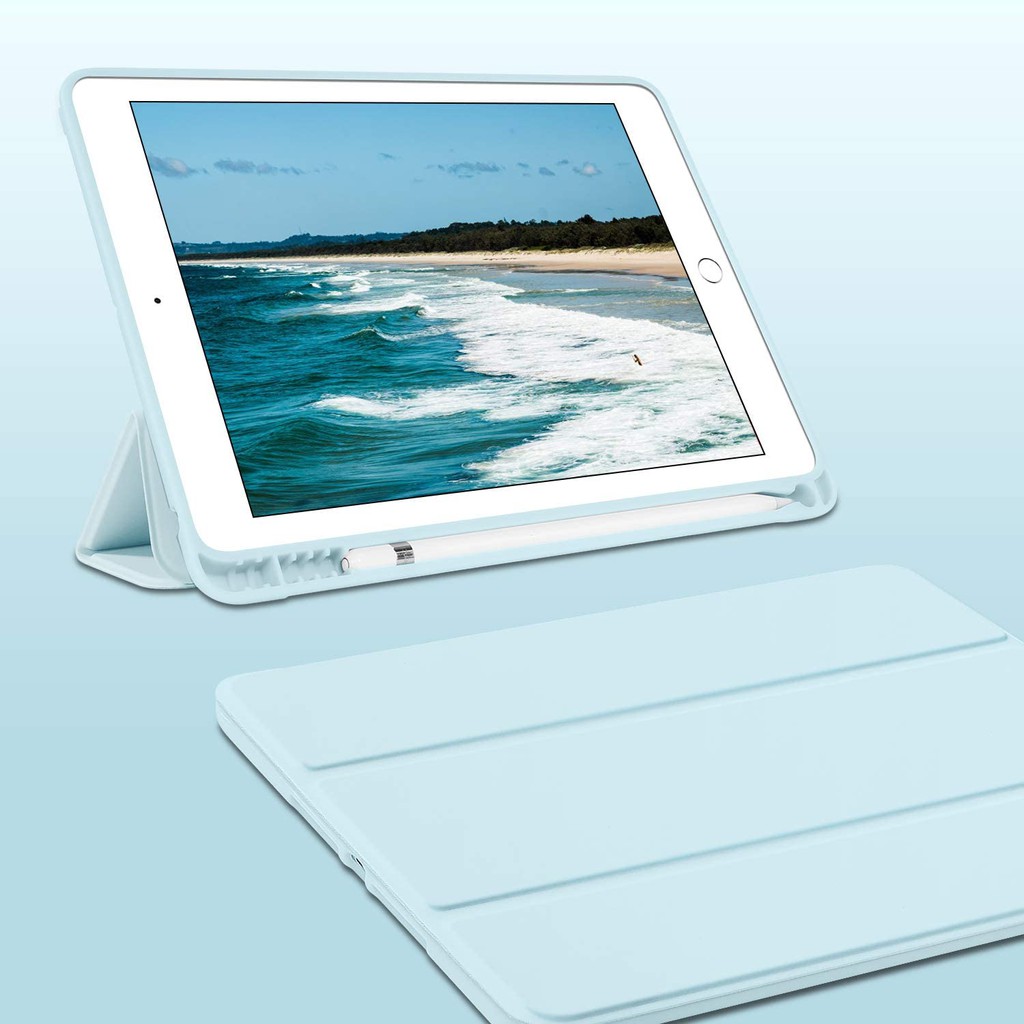 Bao Da Máy Tính Bảng Chức Năng Ngủ Thức Có Ngăn Đựng Bút Cho Ipad 2019 Air3 10.5 pro gen 8 gen 7 gen 6 gen 5 air2 air1 10.2 9.7 2020/2018/2017