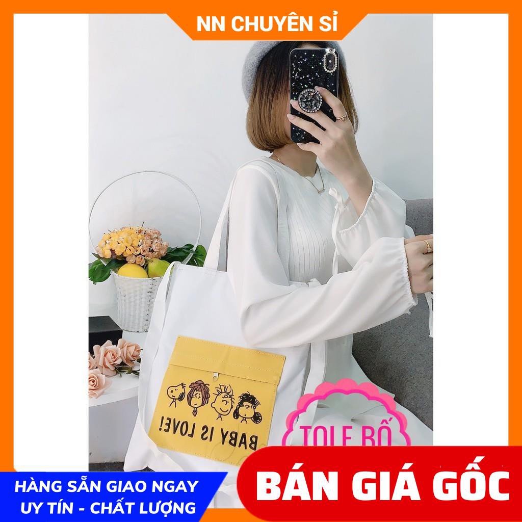 TÚI TOTE IN HÌNH BABY SIÊU CƯNG TX561 ⚡100% ẢNH THẬT⚡ TÚI GIÁ RẺ