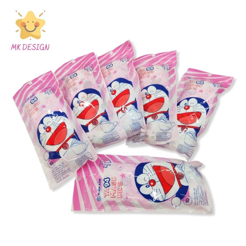 Khẩu Trang KF94 Trẻ Em -Set 50 Chiếc Khẩu Trang Y Tế 4 Lớp KF94 Trẻ Em - kháng khuẩn BFE &gt;=95%, chống bụi mịn PM2.5