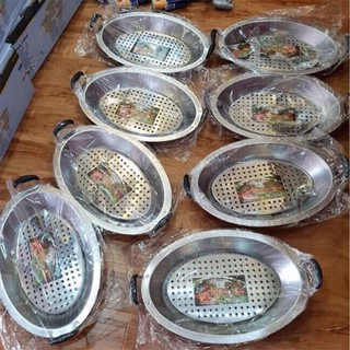 KHAY LẨU CÁ INOX