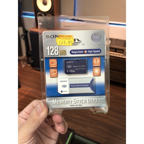 Thẻ nhớ Sony Memory Stick Duo:l 128 chính hãng nguyên vỉ