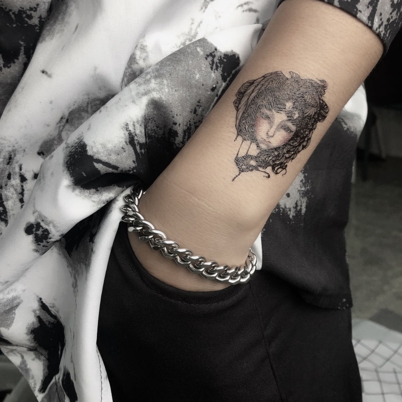 Vòng tay dây xích phong cách Hàn Quốc cổ điển cá tính cho nam