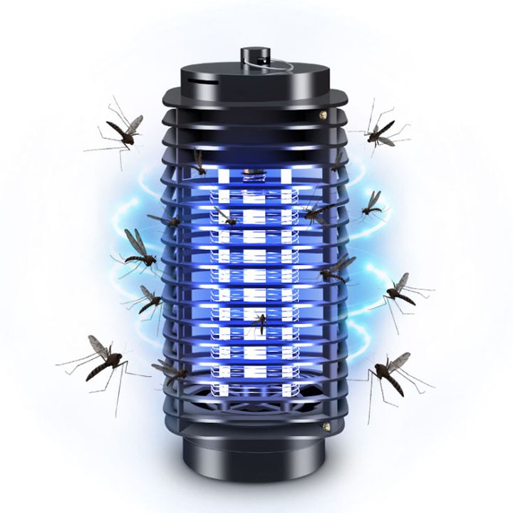 Đèn bắt muỗi côn trùng thông minh dạng lưới điện an toàn , hiệu quả