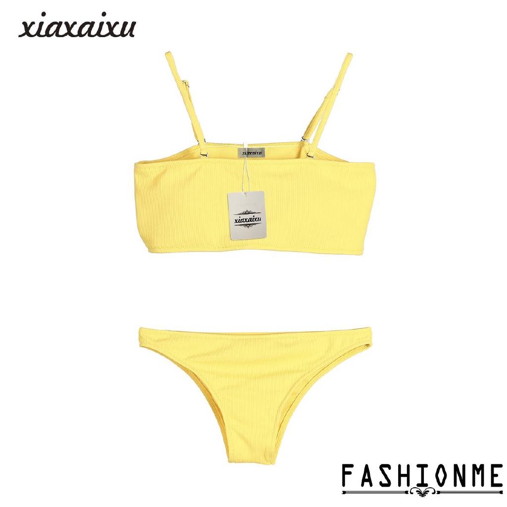 Bộ đồ bơi 2 mảnh chất liệu vải thun thoải mái thời trang nữ gợi cảm | BigBuy360 - bigbuy360.vn