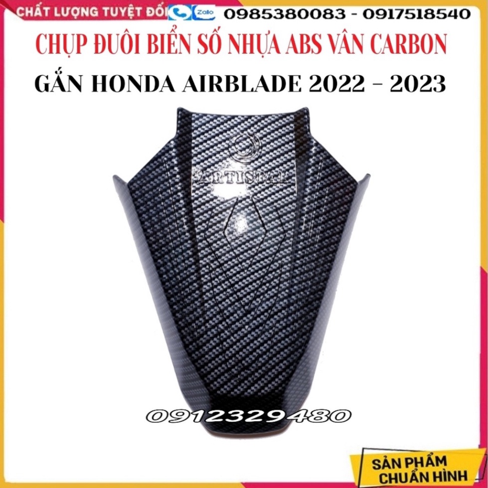 [AirBlade 2022-2023]Trọn Bộ 11 Món Ốp Carbon Hàng Chính Hãng Artistar Cho Honda AirBlade 2022-2023 (Giá Lẻ Từng Món)