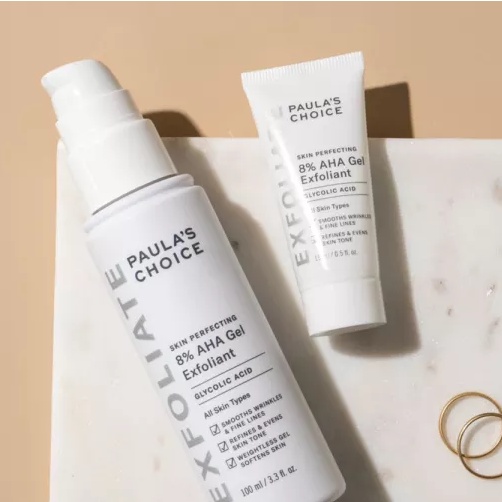 Tẩy Da Chết Hóa Học Paula's Choice Skin Perfecting 8% AHA Gel 100ml