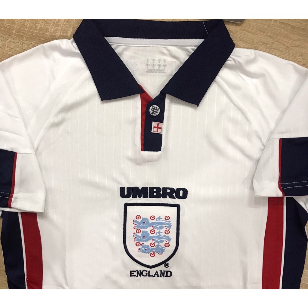 Áo Quần bóng Đá Đội Tuyển Anh -nhiều mẫu- Chất Polyeste - Vải Thái Lan-Chuẩn Thi Đấu Quốc Tế full logo