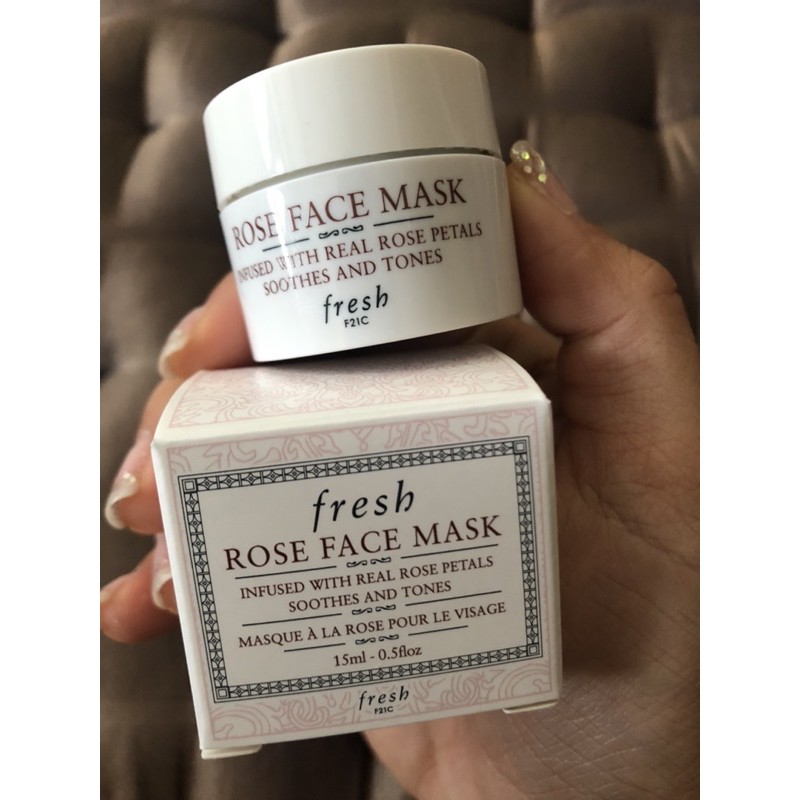 mặt nạ Rose face mask fresh mini 15ml fullbox