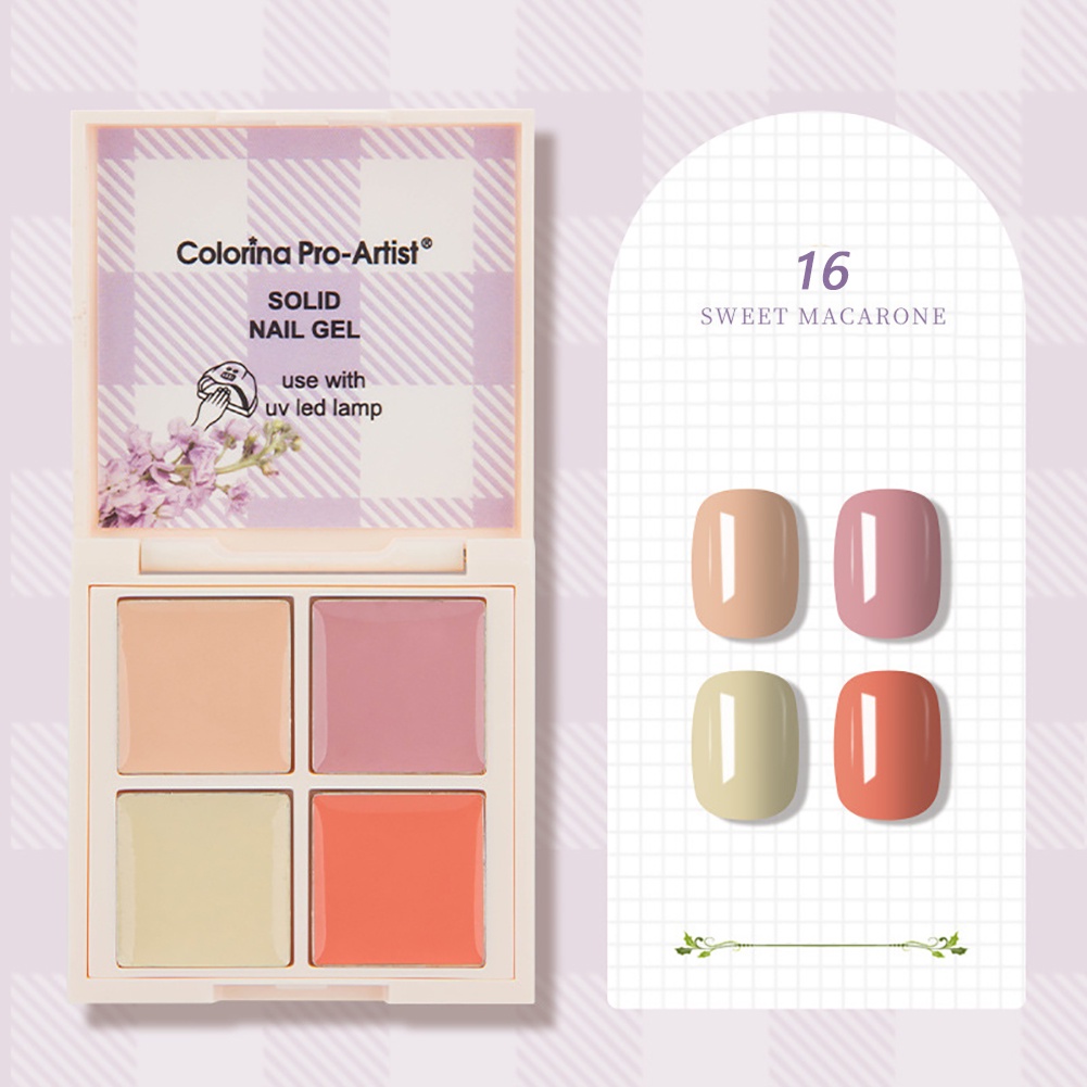 Keo Sơn Móng Tay Màu Sắc Đơn Giản Phong Cách Nhật Bản