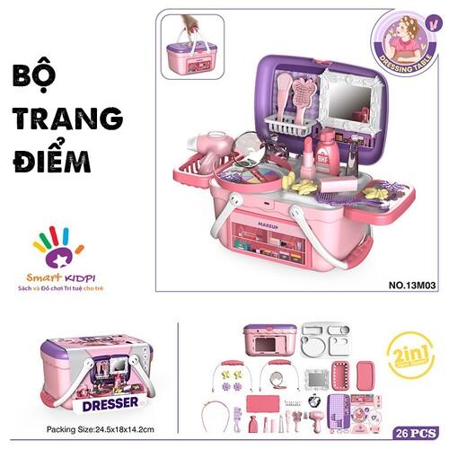 GIÁ ƯU ĐÃI|Đồ chơi trang điểm Giỏ xách có quai DC128