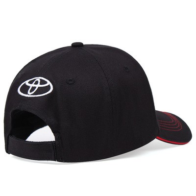 Mũ lưỡi trai chất liệu cotton cao cấp in logo Toyota