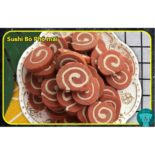 Treat Thưởng Huấn Luyện Cho Chó JFamille, Viên Bò - Gà - Vịt Mix Phô Mai 6 Vị. Gói 100gr -JF89