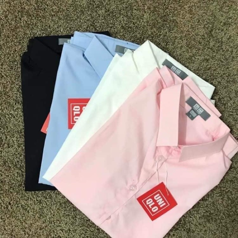 Áo sơ mi trắng tay ngăn Hàng Vnxk