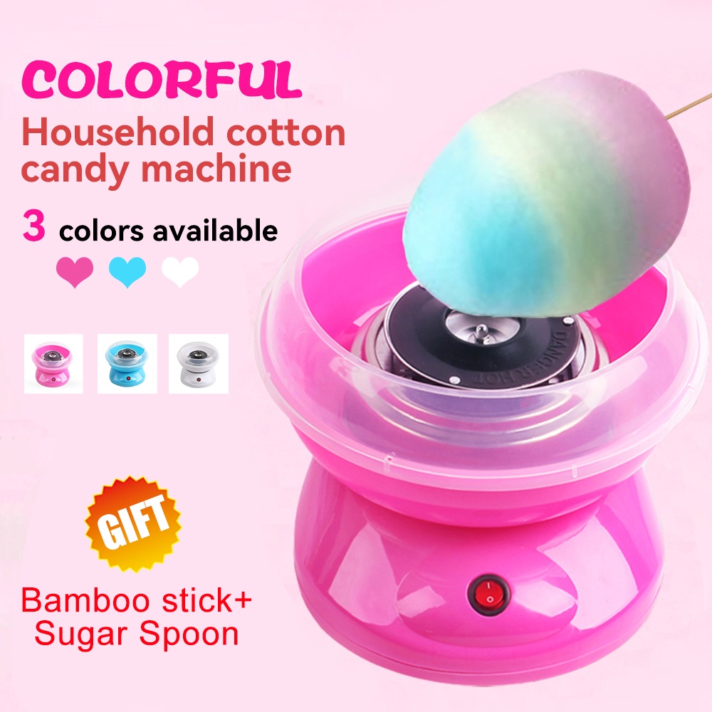 Mới Máy Làm Kẹo Bông Gòn Chạy Điện Tiện Dụng