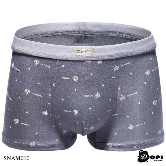 Quần lót nam boxer sịp đùi cao cấp có họa tiết