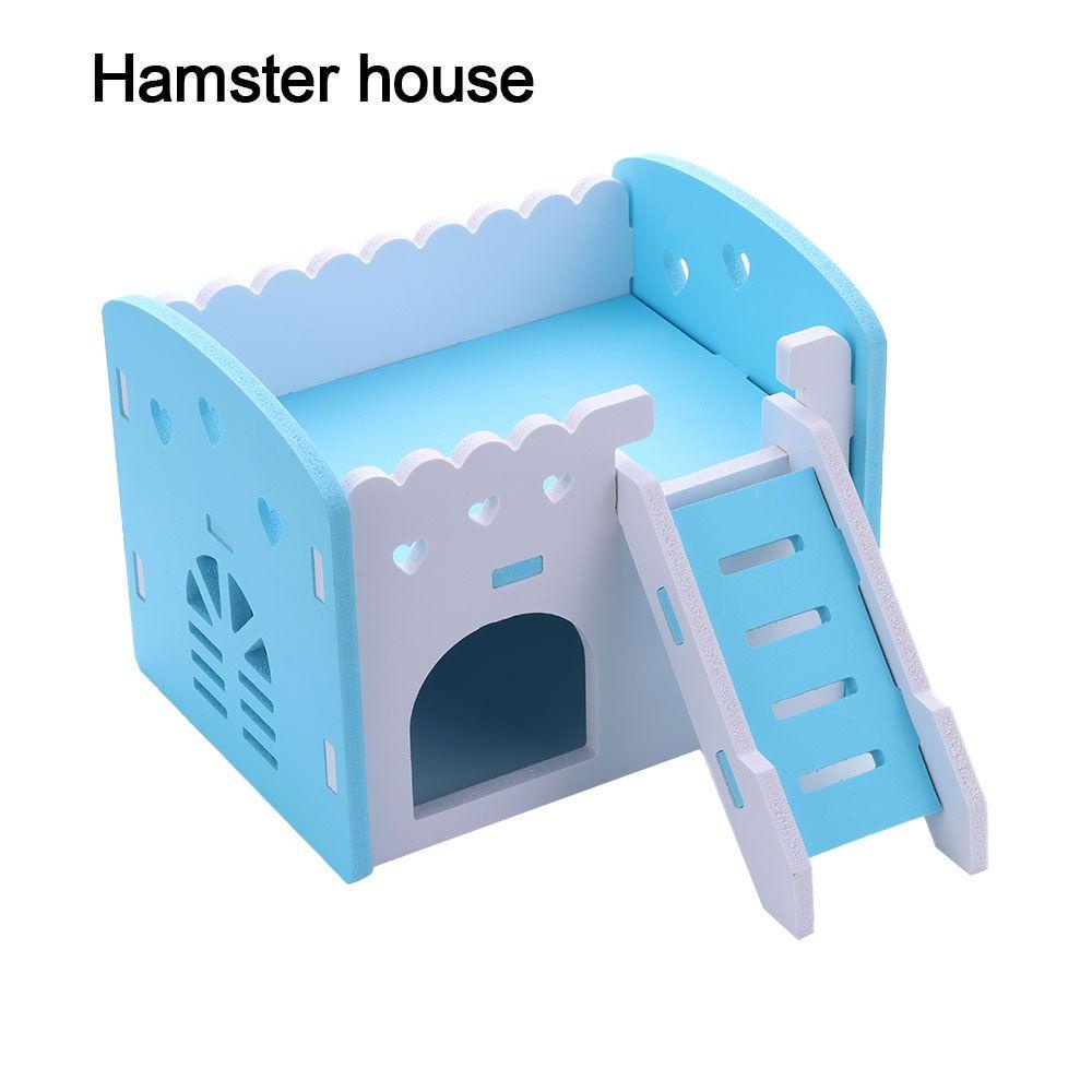 Nhà Gỗ Nhỏ Xinh Xắn Cho Chuột Hamster
