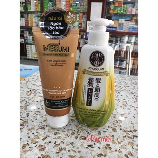 Bộ Dầu Gội Megumi Hỗ Trợ Ngăn Ngừa Tóc Rụng Và Mọc Tóc (Mẫu mới)