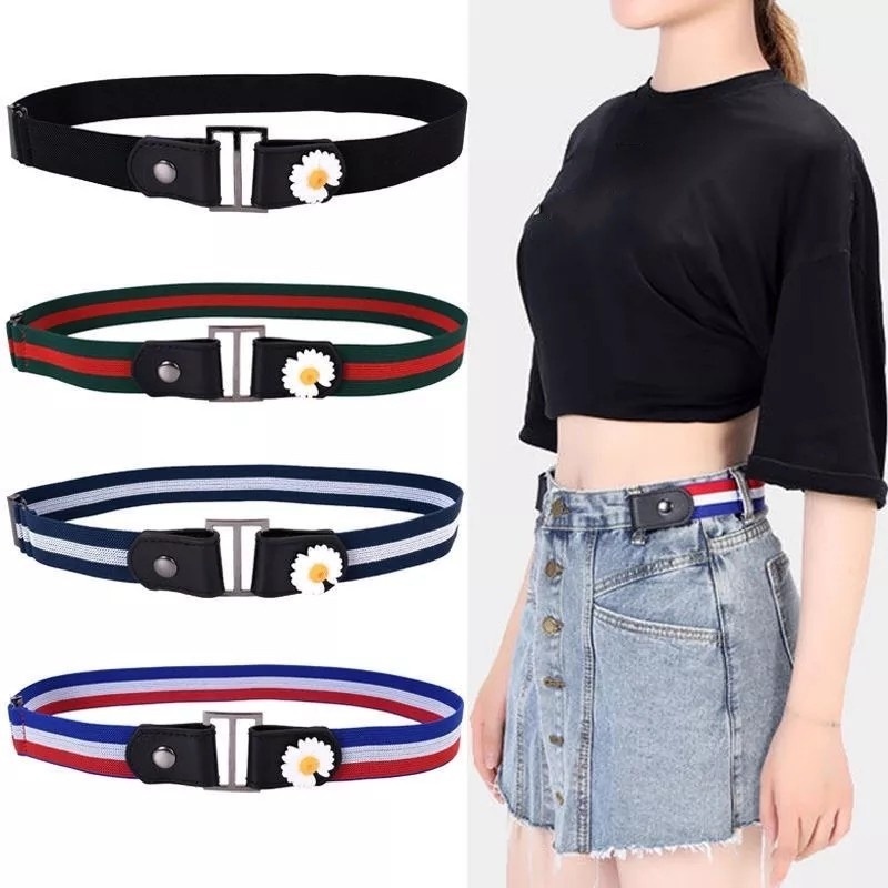 Thắt Lưng Co Giãn Phong Cách Thời Trang Hàn Quốc